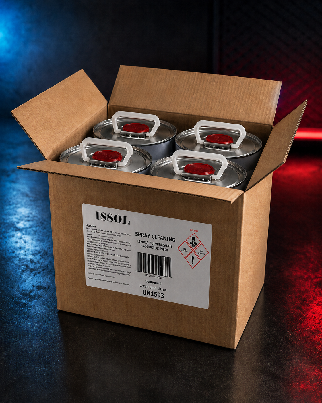 Caja profesional 4 x 5 Litros